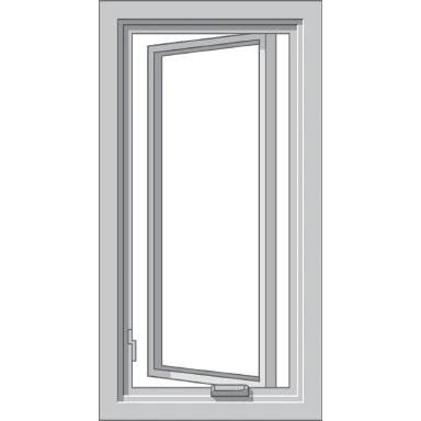 Topeka Pella Hurricane Shield Series Vinyl Casement Window