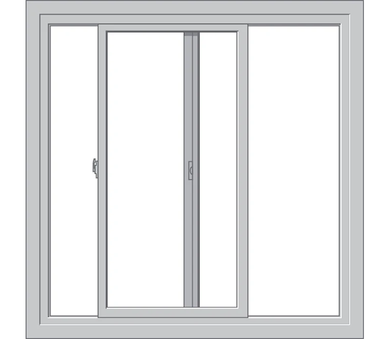 Topeka Pella Hurricane Shield Series Vinyl Sliding Window